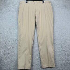 Proper Cloth Pants Chino‎ Mens 41X32 Tan Flat Front Pockets Straight Leg Stretch